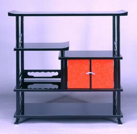 輪島塗家具 飾り棚