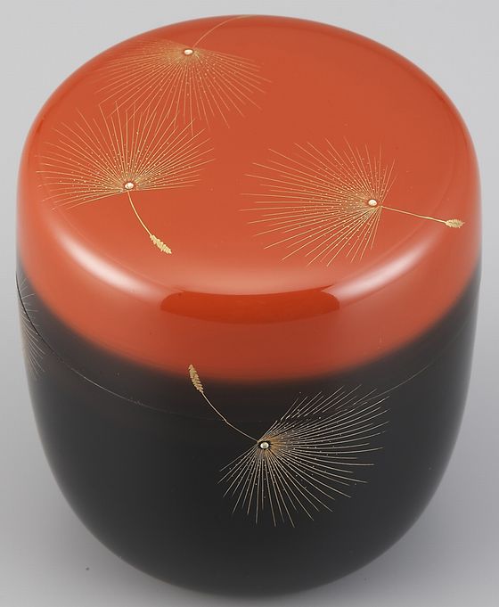 棗（なつめ）曙塗・飛花沈金