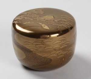 平棗 金地・住吉蒔絵 176万円（税込） | 輪島塗の塗師屋 輪島漆器大雅