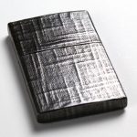 輪島塗名刺入れ錫布目