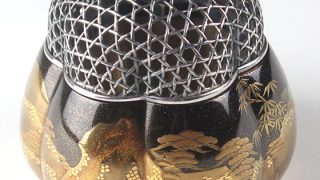 輪島塗 香炉 輪島塗阿古陀香炉SOLD | 西川美術｜創業80年 奈良県の骨董品